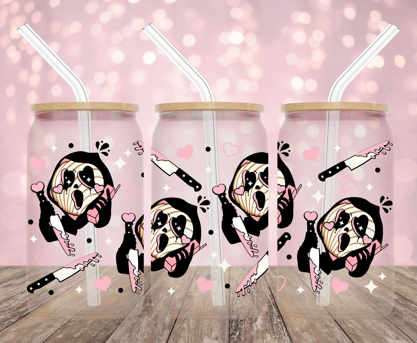 Conchita Scream UV DTF Wrap