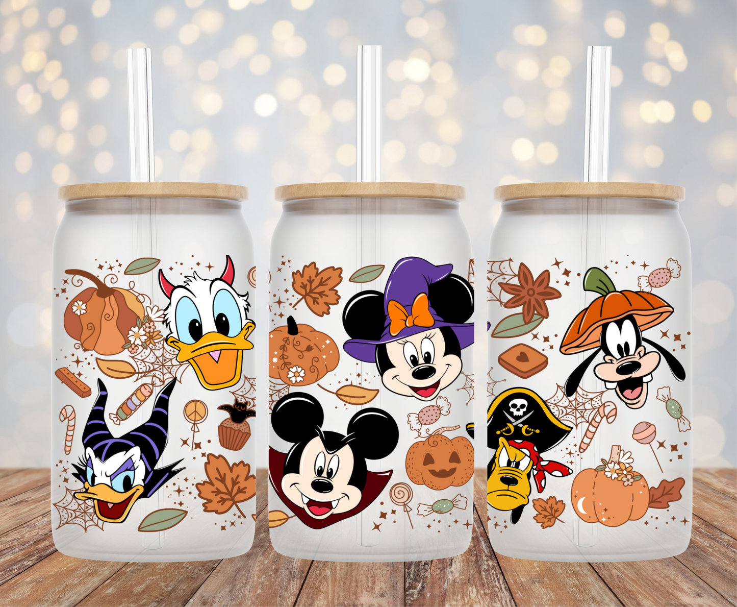 Magic Fall Friends UV DTF Wrap