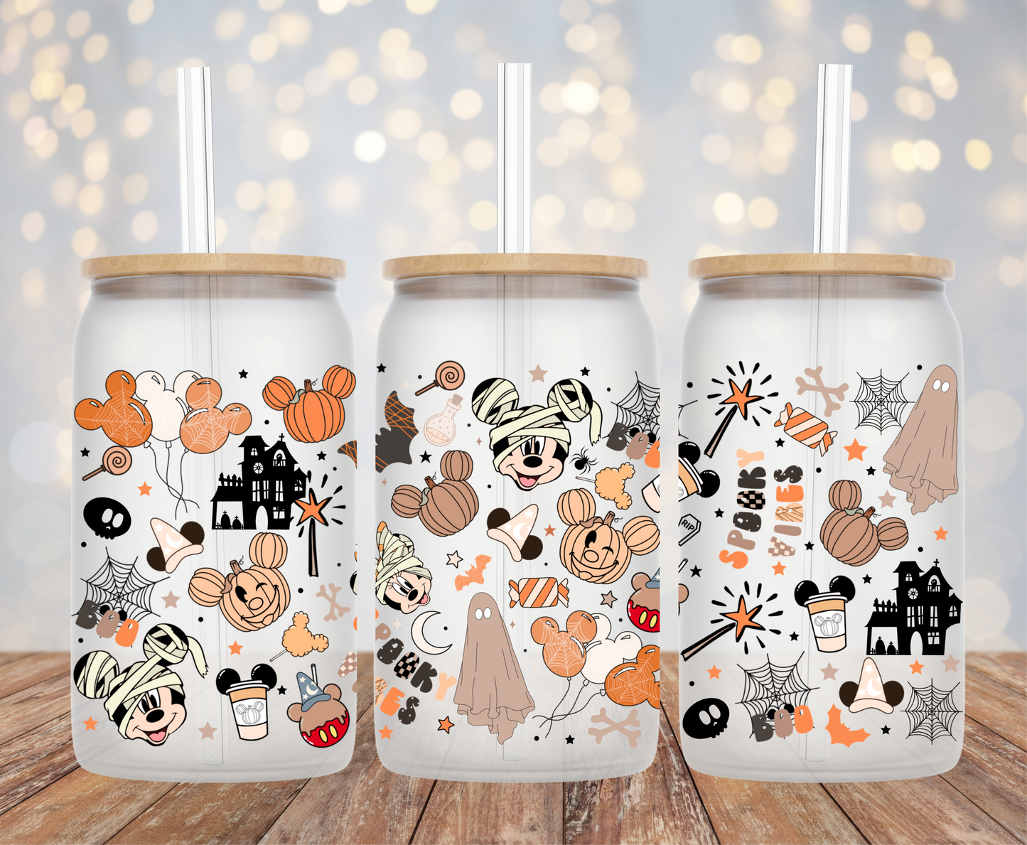 Magic Spooky Vibes UV DTF Wrap