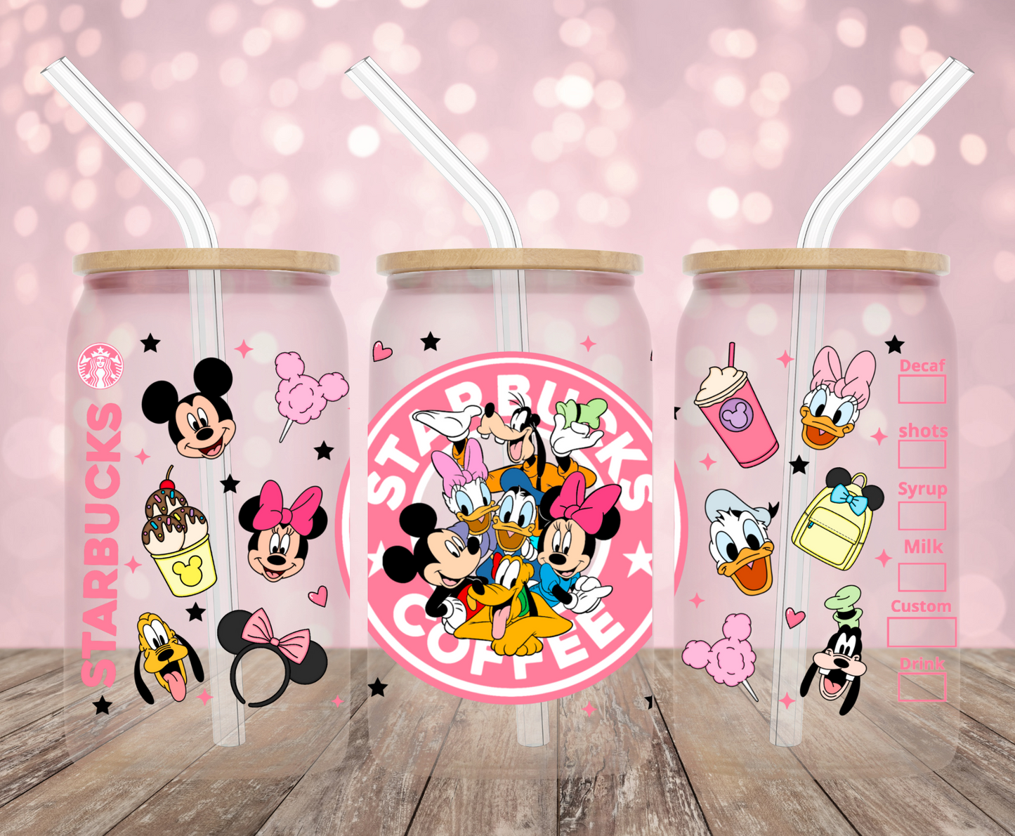 Magic Coffee UV DTF Wrap