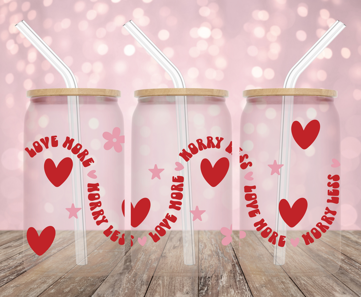 Love More UV DTF Wrap