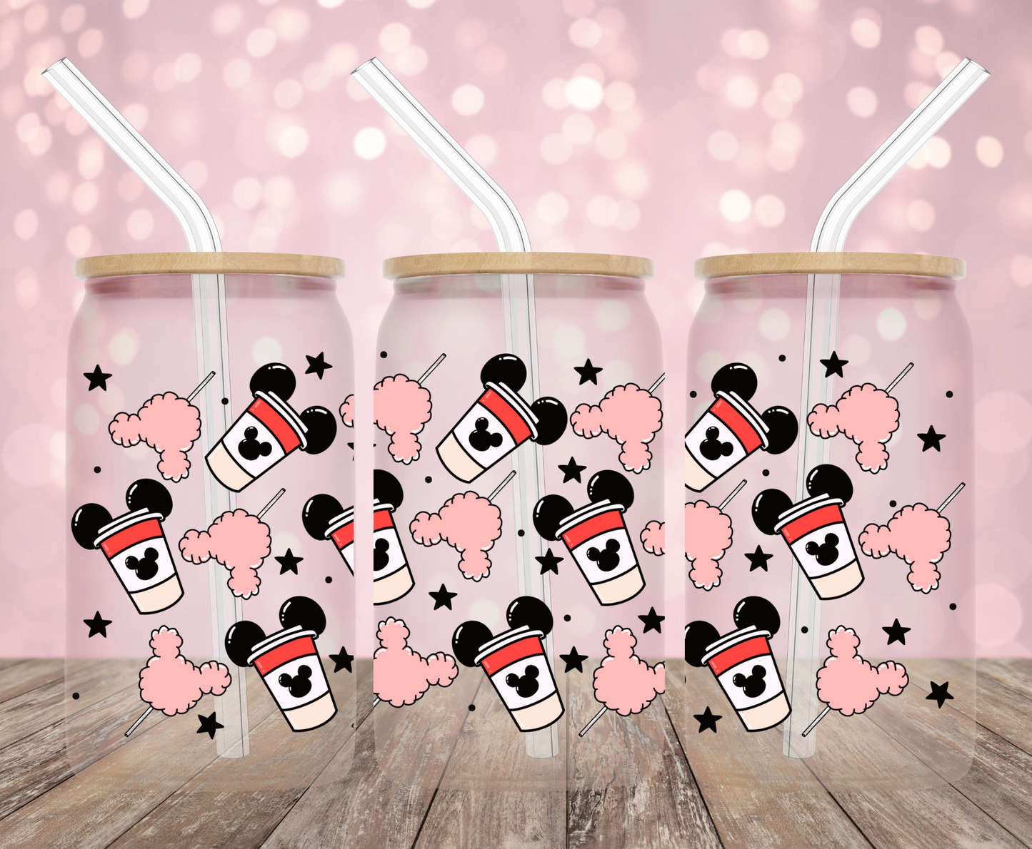 Magic Drinks and Lollipops UV DTF Wrap