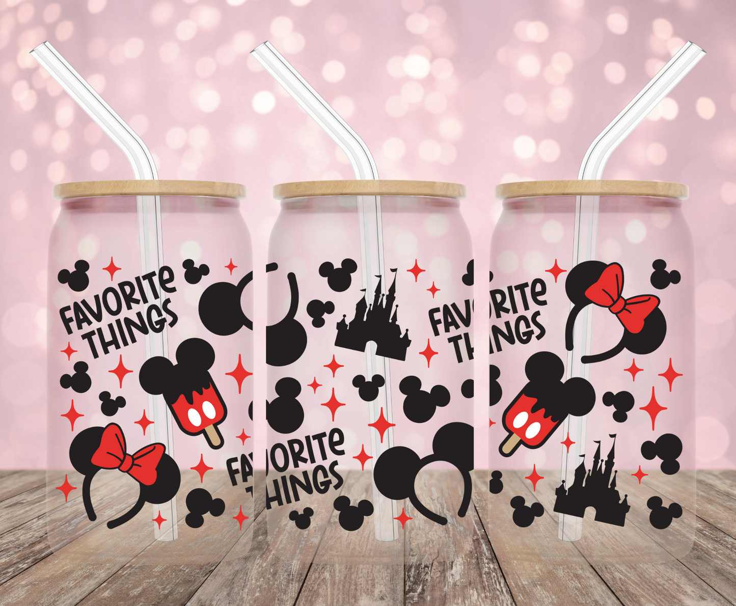 Red Magic Favorite Things UV DTF Wrap