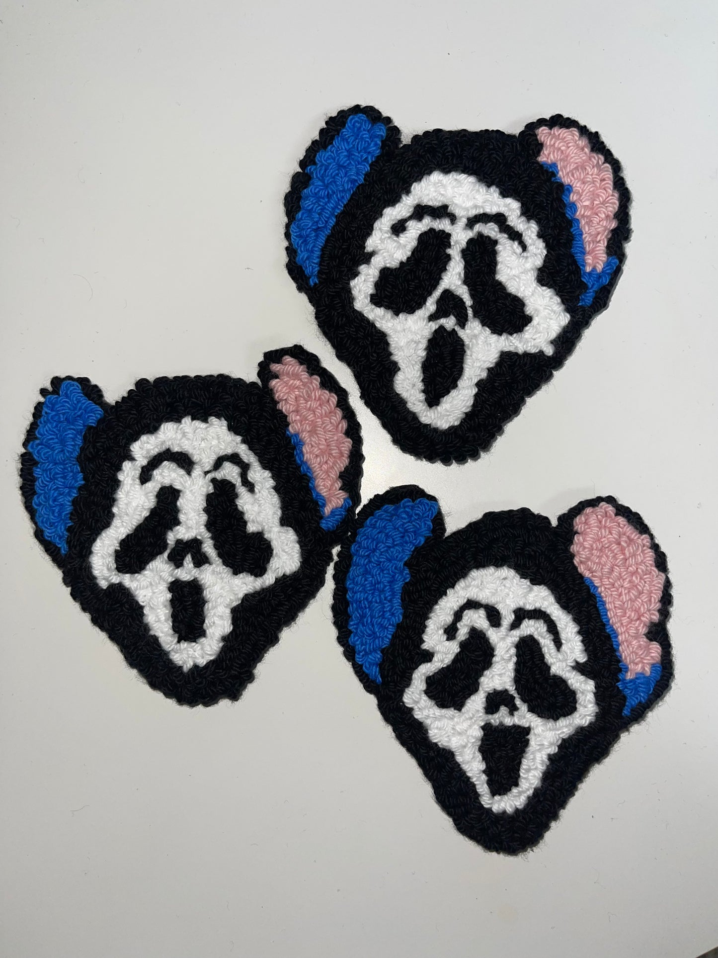 Alien Ghostface Rug Coaster