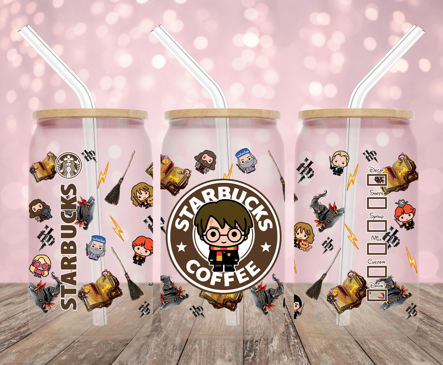 Wizard Coffee UV DTF Wrap