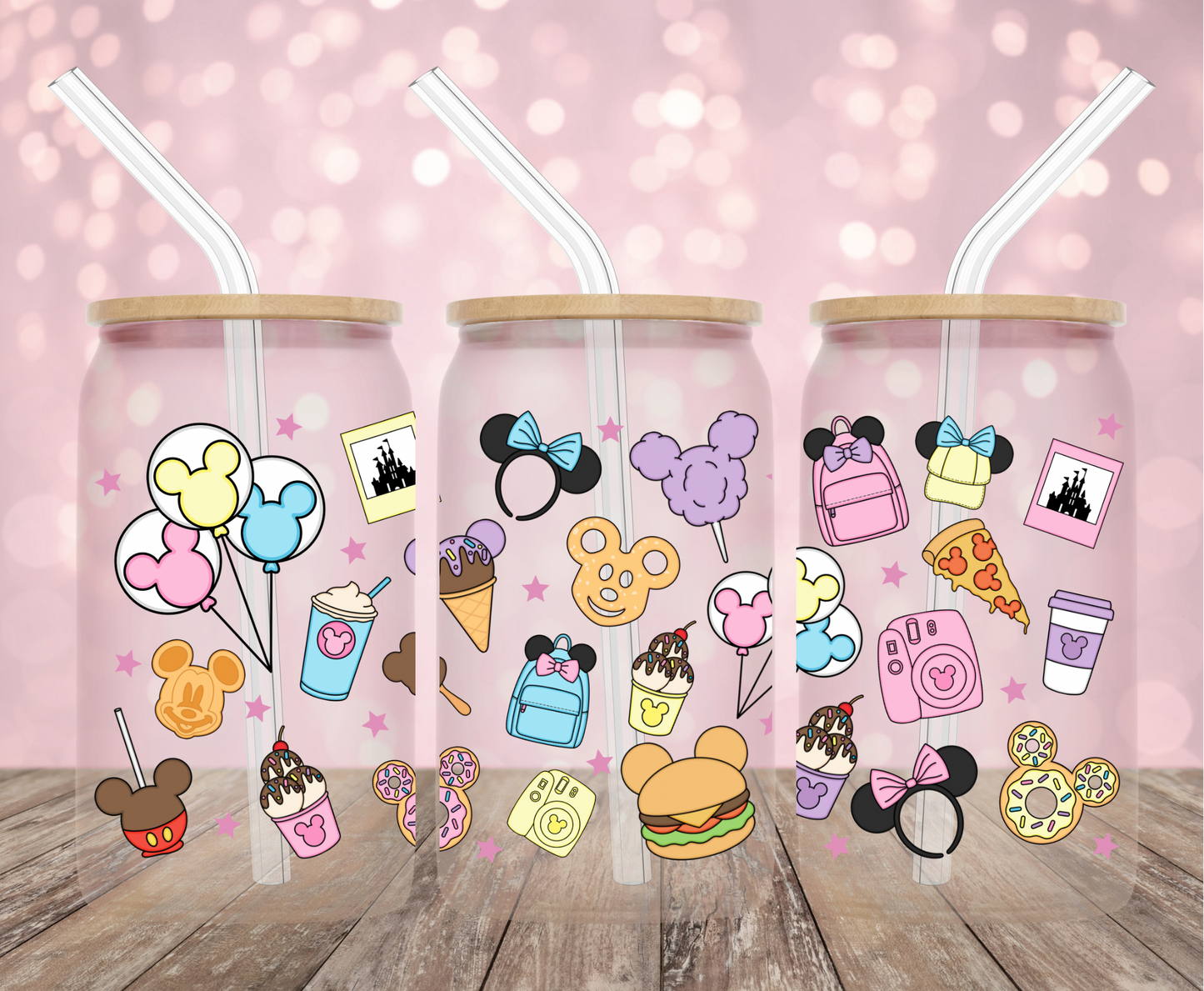 Magic Park Snacks UV DTF Wrap