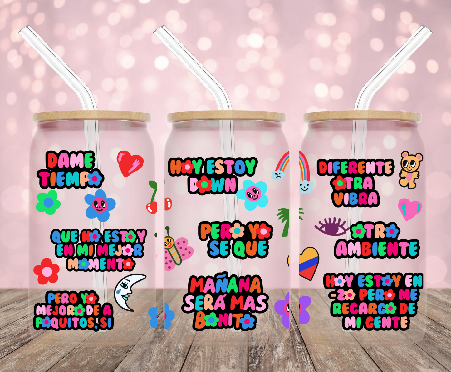 Mientras Me Curo Del Cora UV DTF Wrap