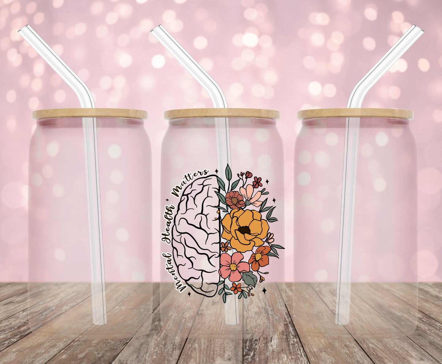 Mental Health UV DTF Decal