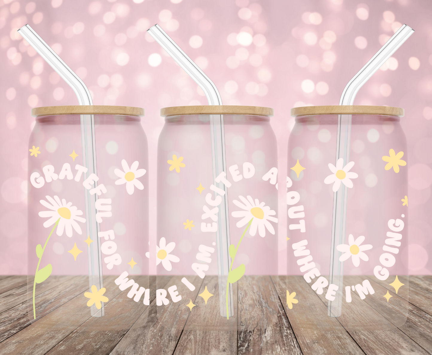 Grateful UV DTF Wrap