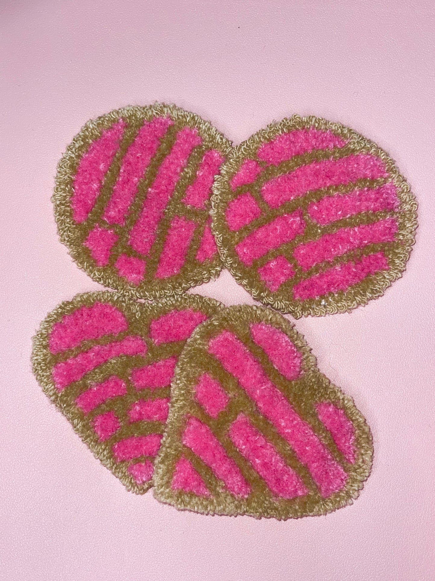 Pink Concha Rug Coaster