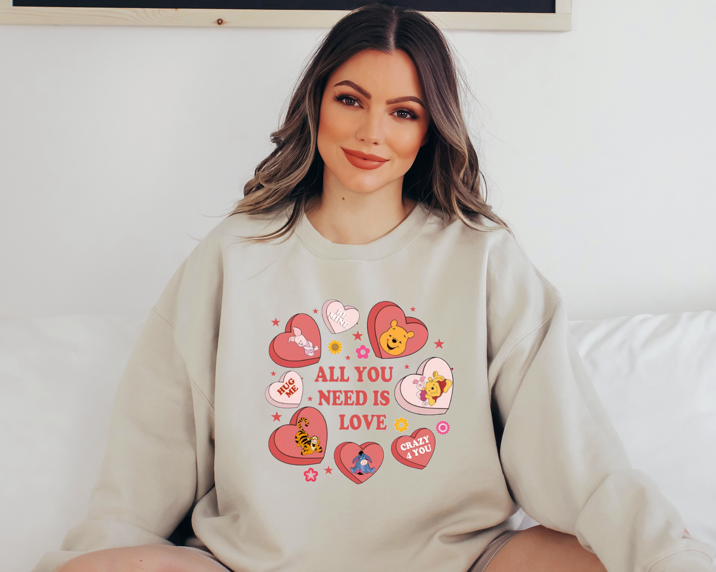 Bear Love Is All You Need Crewneck