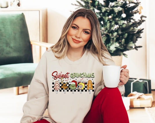 Sweet Grinchmas Crewneck