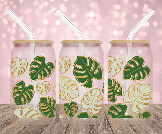 Monstera UV DTF Wrap