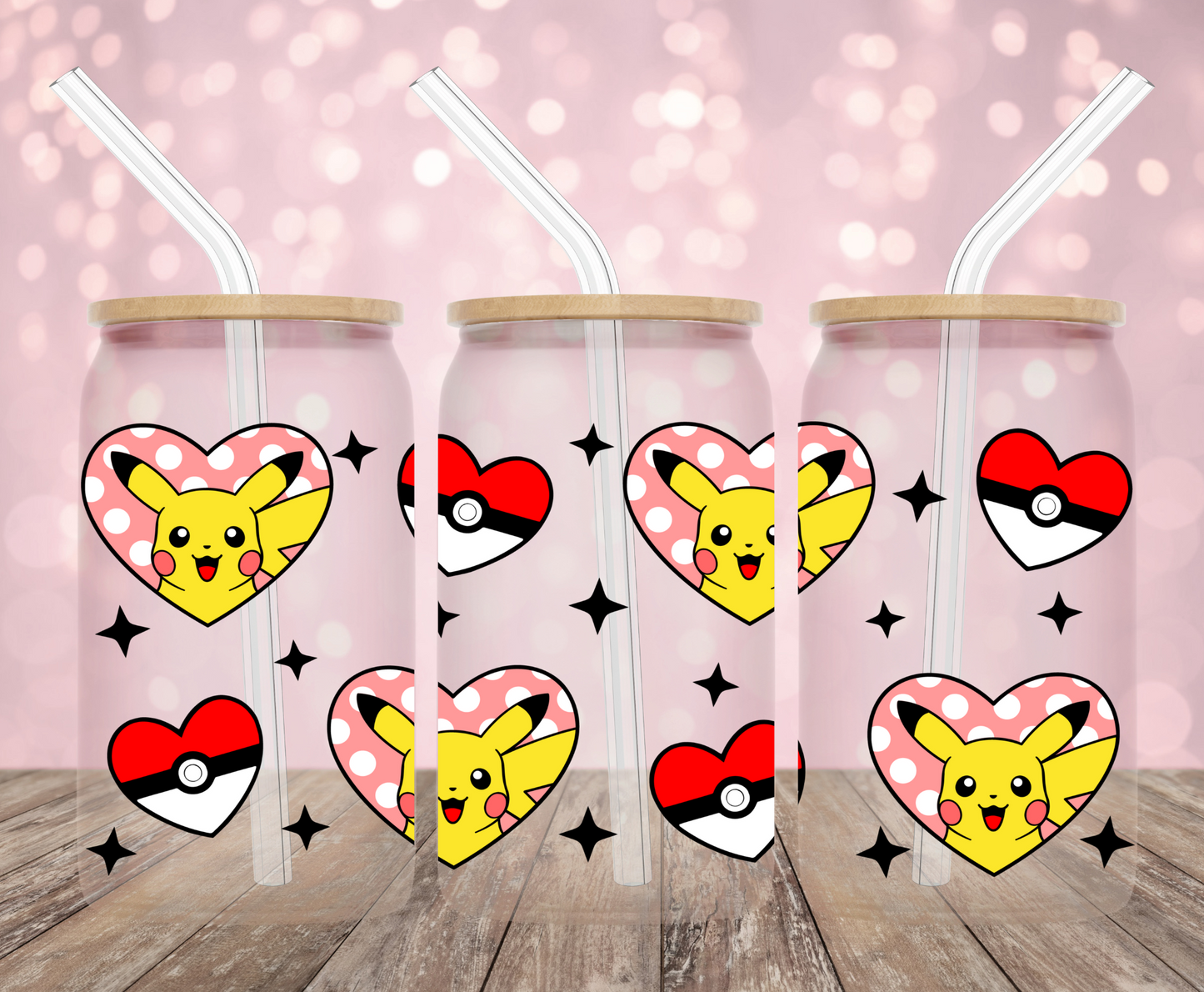 Pocket Monster Love UV DTF Wrap