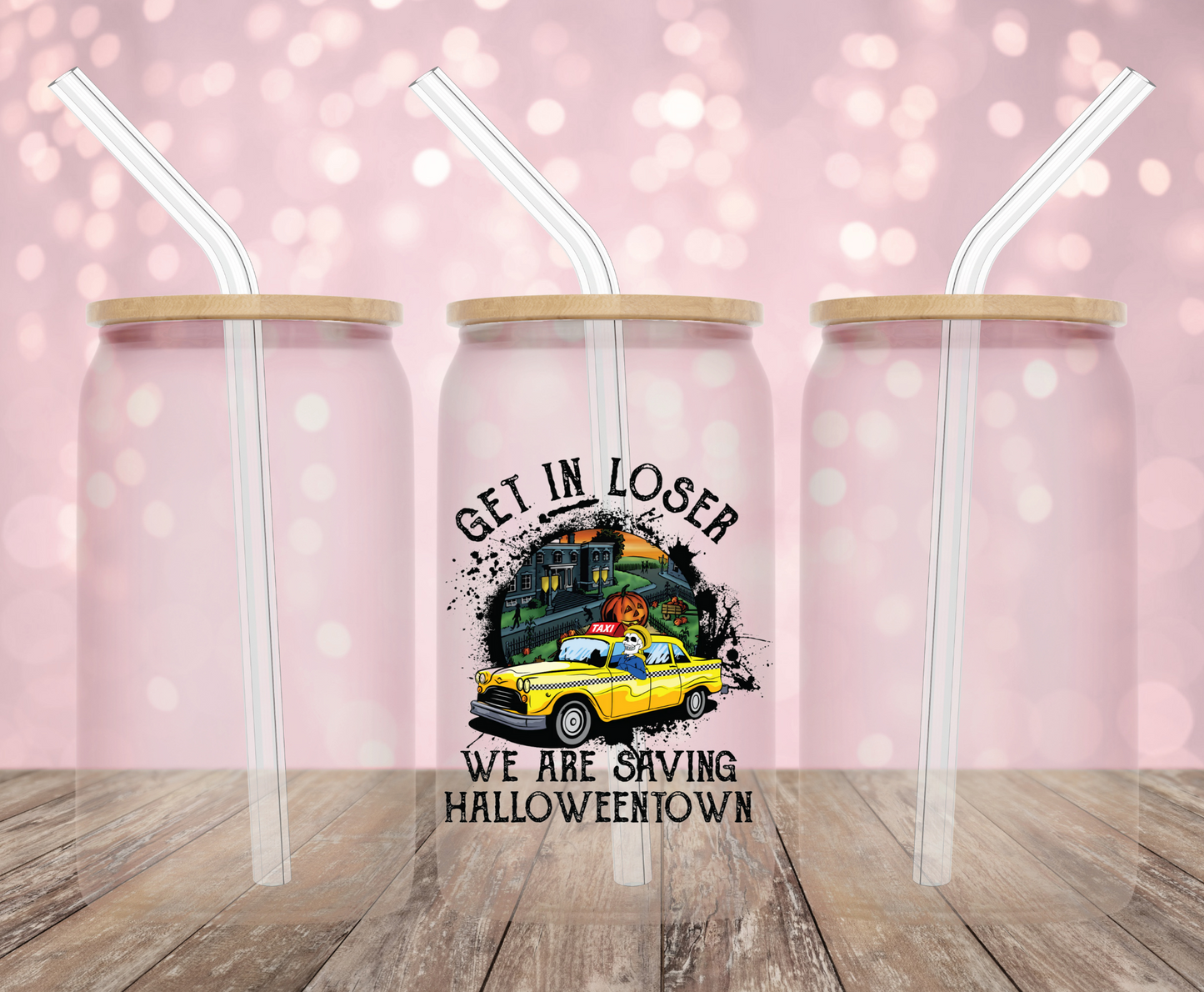 Saving Halloweentown UV DTF Decal