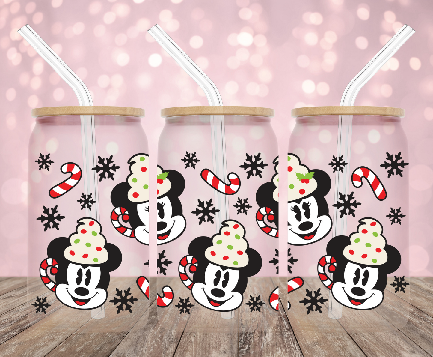 Magic Christmas Mug UV DTF Wrap