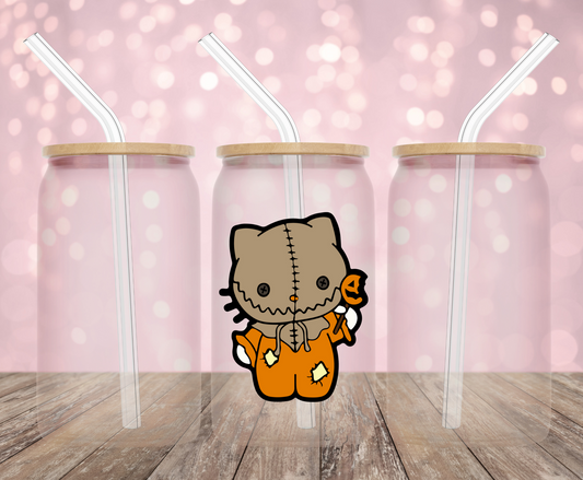 Spooky Kawaii Cat UV DTF Decal