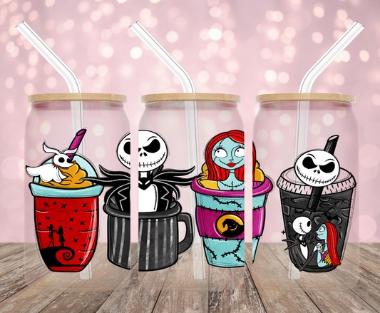 Nightmare Lattes UV DTF Wrap