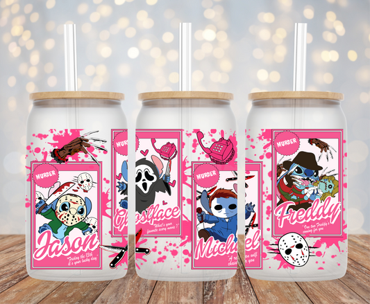 Alien Horror Killer UV DTF Wrap