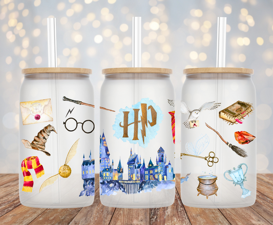 Wizard Magic School UV DTF Wrap