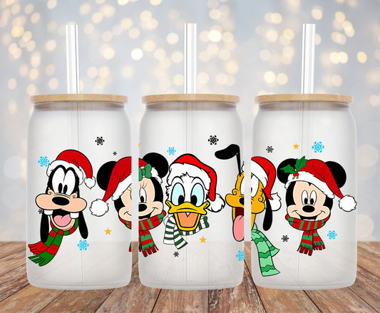 Magic Christmas Friends UV DTF Wrap