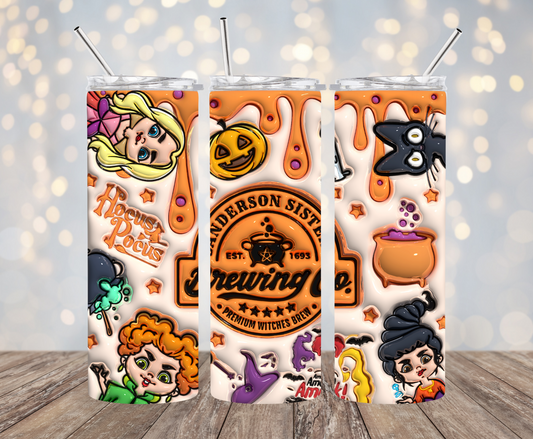 Sanderson Sisters Brewing Co. 3D Tumbler