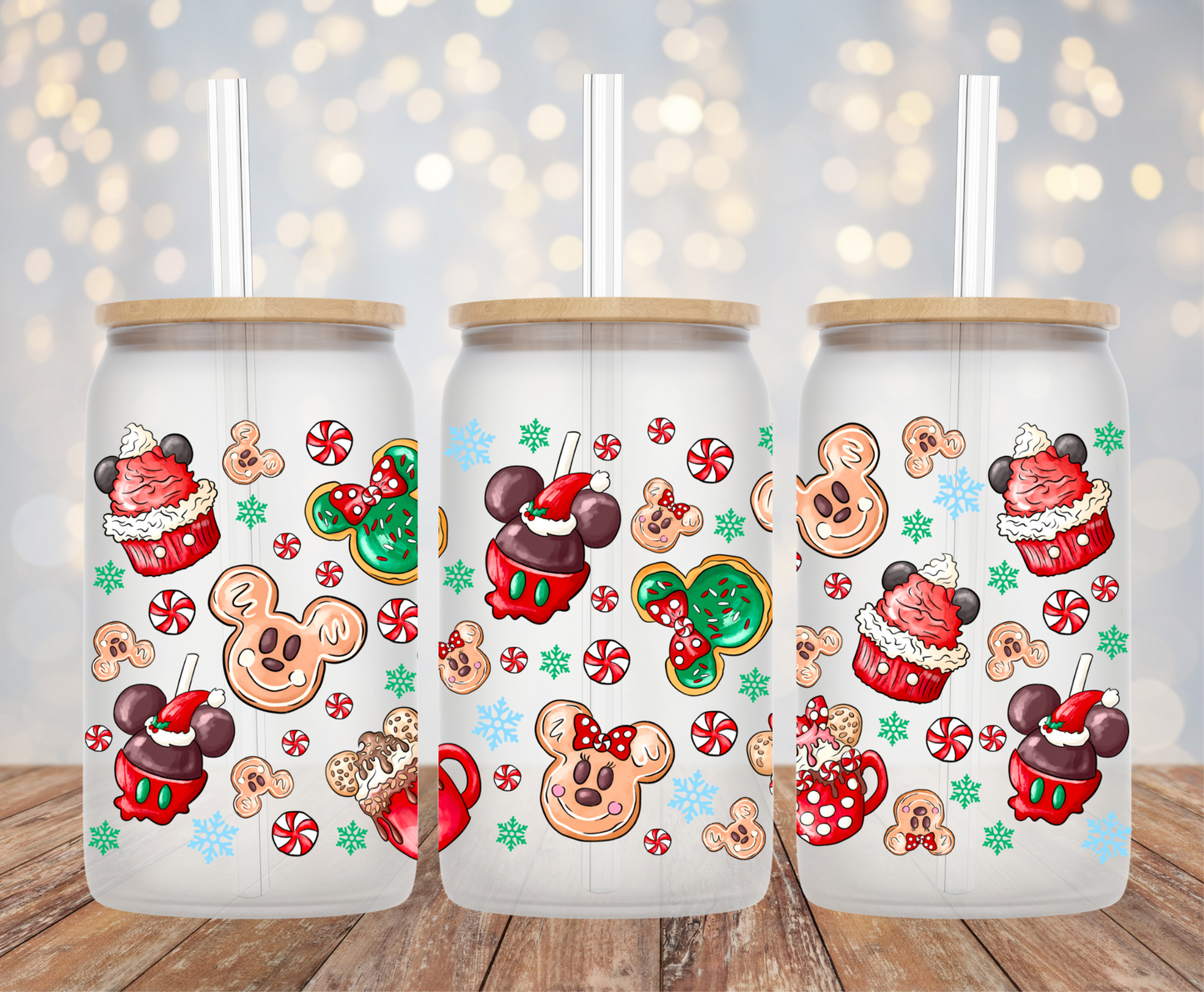 Magic Christmas Snacks UV DTF Wrap