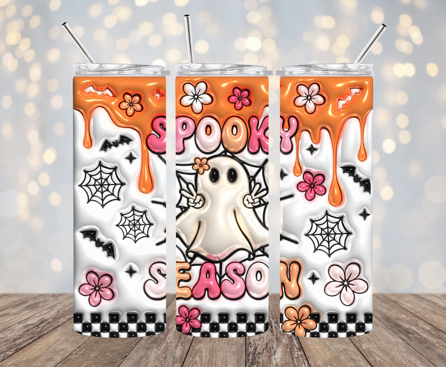 Spooky Season 3D Tumbler