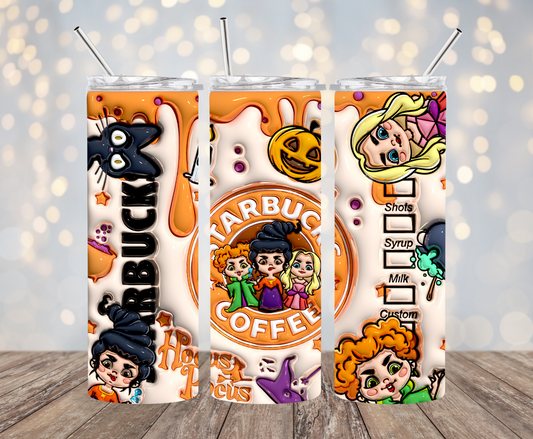 Sanderson Sisters Coffee 3D Tumbler