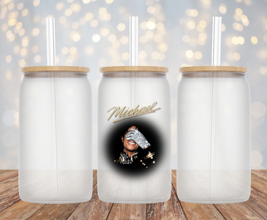 MJ Glove Glass Can