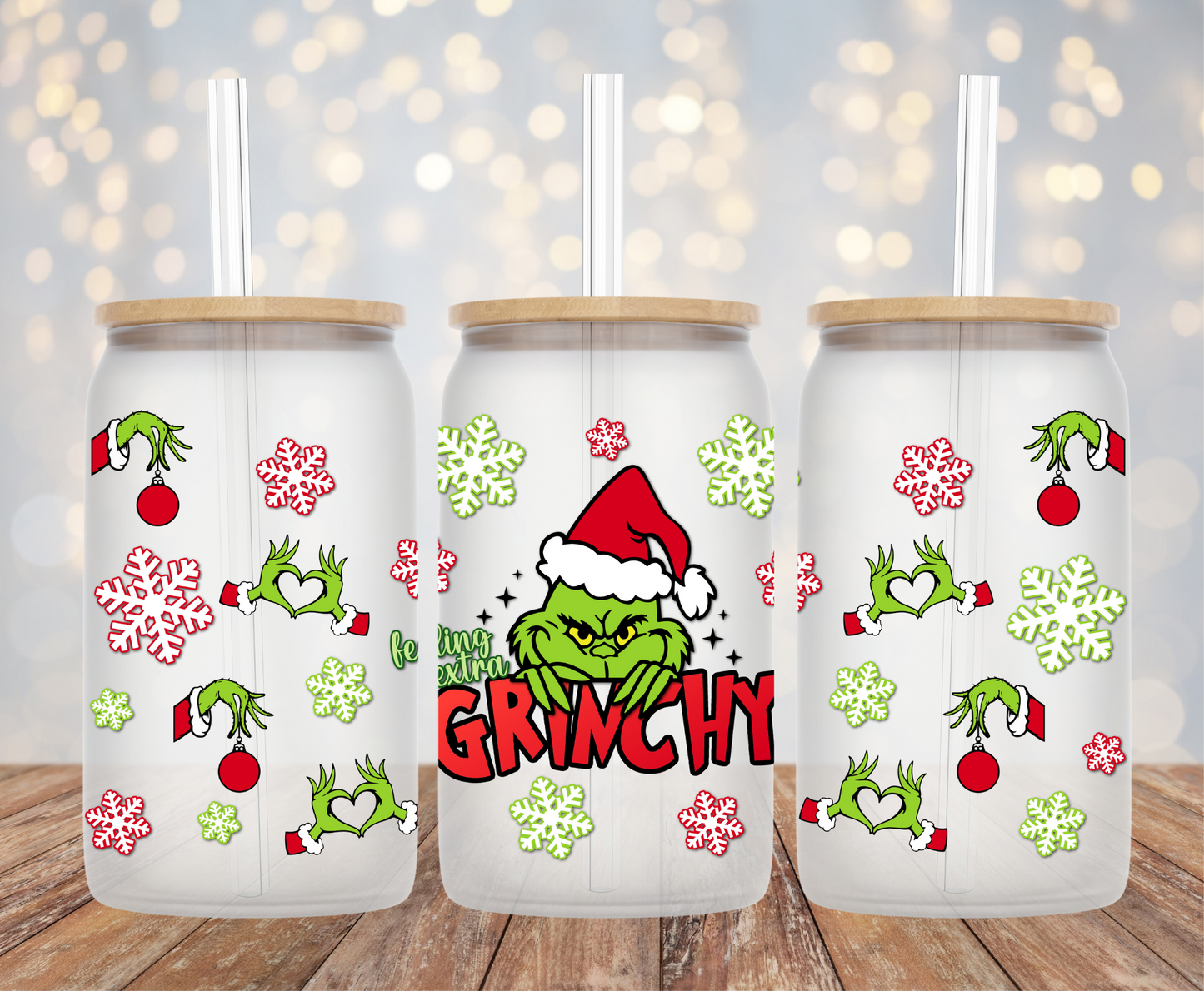 Feeling Extra Red UV DTF Wrap