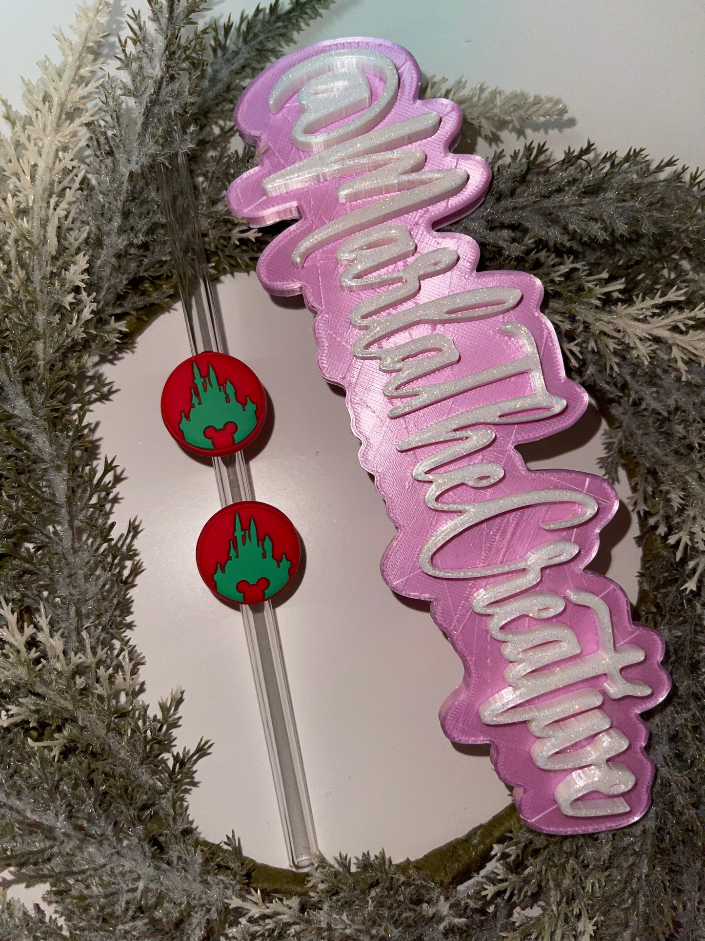 Magic Christmas Straw Topper