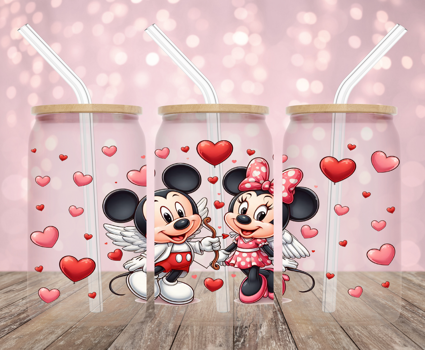 Magic Mouse Love UV DTF Wrap