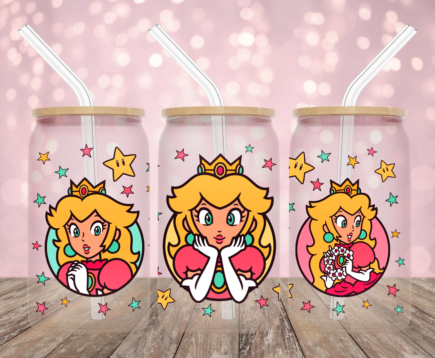 Retro Princess UV DTF Wrap