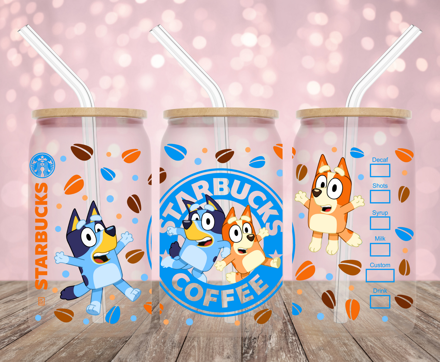 The Heelers UV DTF Wrap