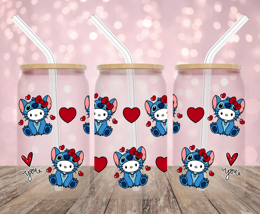 Kawaii Alien Love UV DTF Wrap