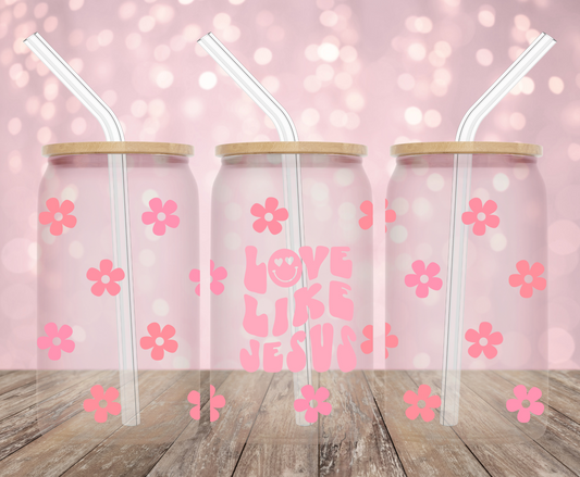 Love Like Jesus UV DTF Wrap