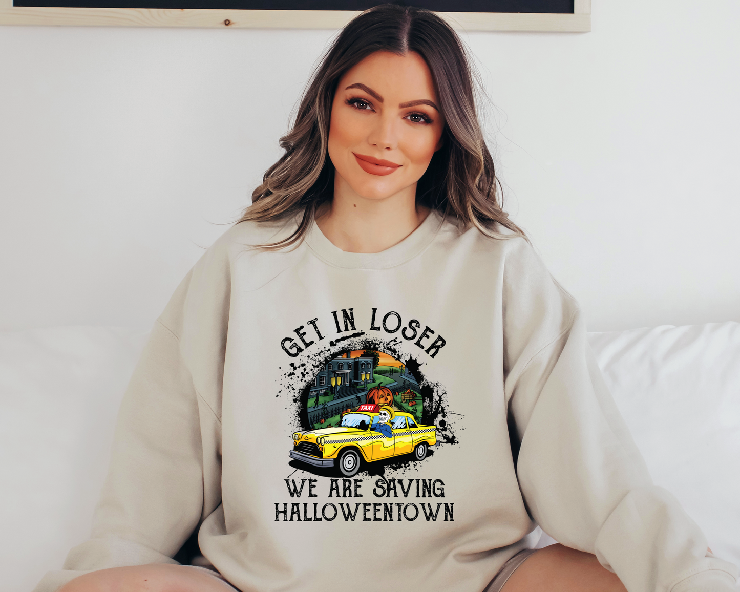 Saving Halloweentown Crewneck