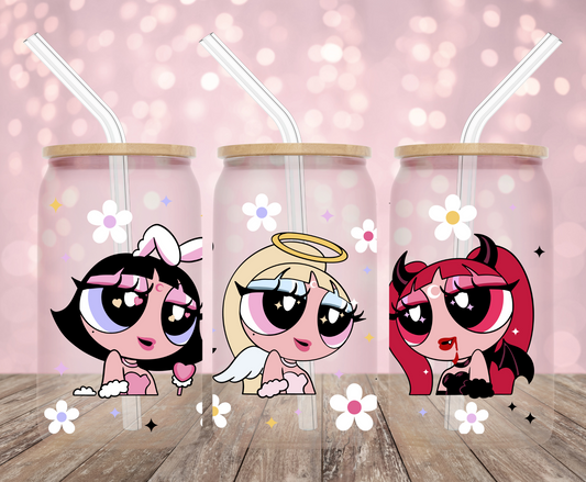 PPG Flowers UV DTF Wrap