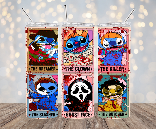 Alien Killer Tarot Cards Tumbler