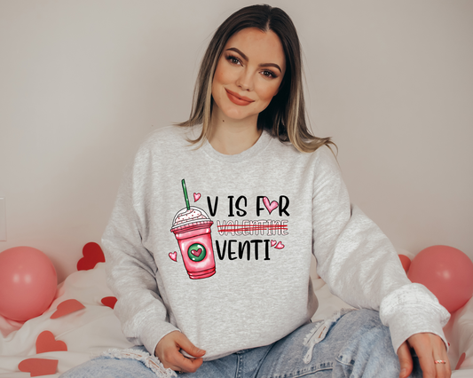 V is for Venti Crewneck