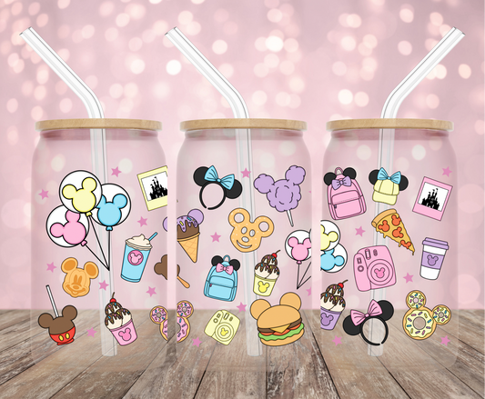 Magic Park Snacks UV DTF Wrap