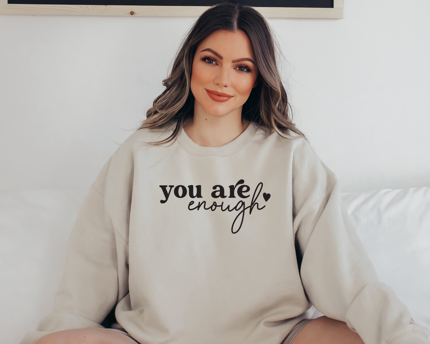 You Are Enough Crewneck