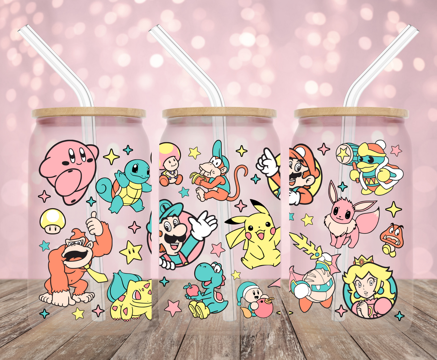 Super Pocket Monsters UV DTF Wrap