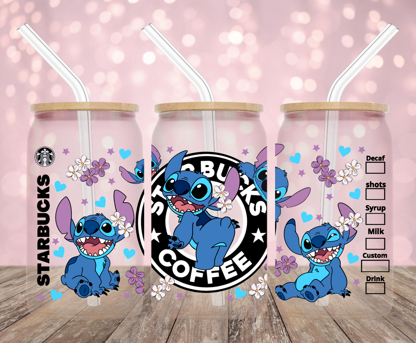 Alien Coffee UV DTF Wrap