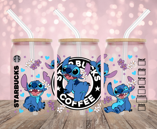 Alien Coffee UV DTF Wrap