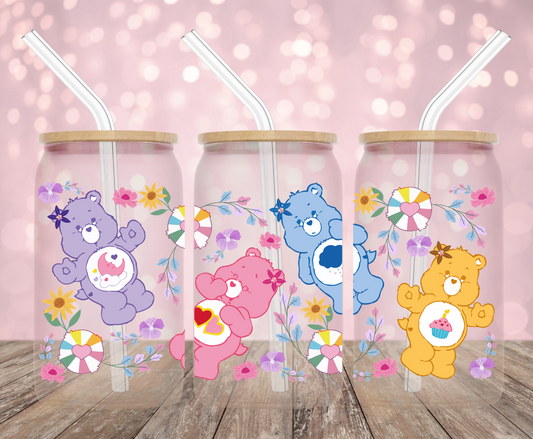 Bear-y Spring UV DTF Wrap