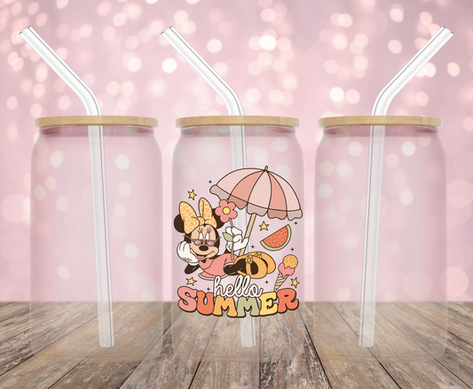 Hello Summer UV DTF Decal