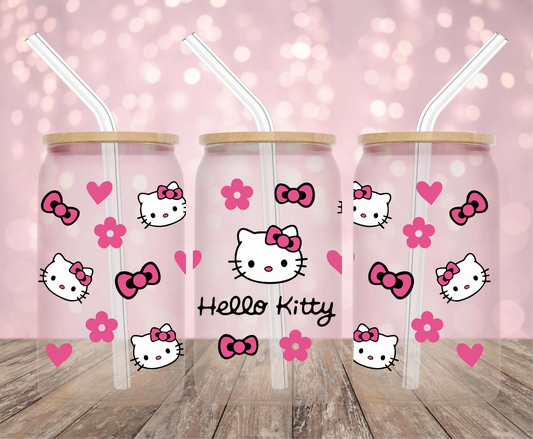 Pink Kawaii UV DTF Wrap