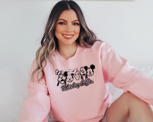Mouse and Co. Crewneck